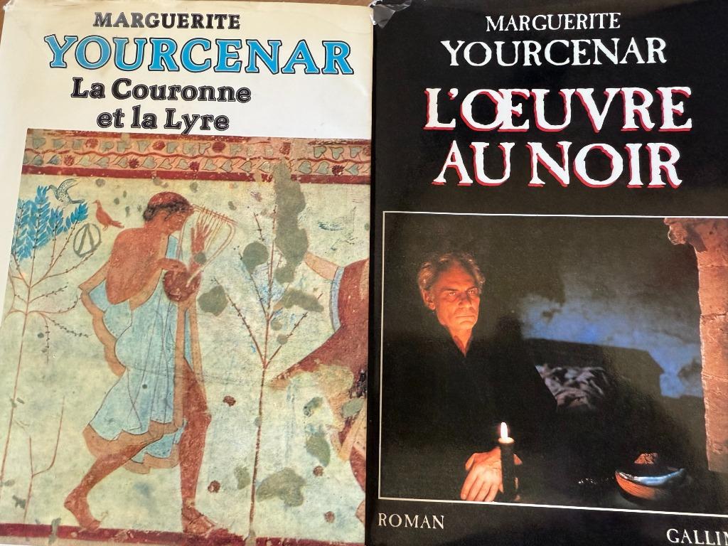 YOURCENAR marguerite,L'oeuvre au noir+La couronne et la lyre, Enlèvement, YOURCENAR