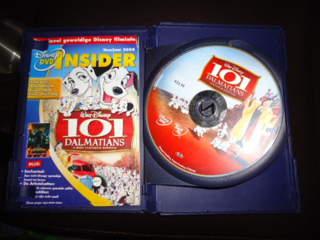 DVD 101 dalmatiërs platinum edition, Alle leeftijden, Ophalen of Verzenden, Gebruikt, Tekenfilm