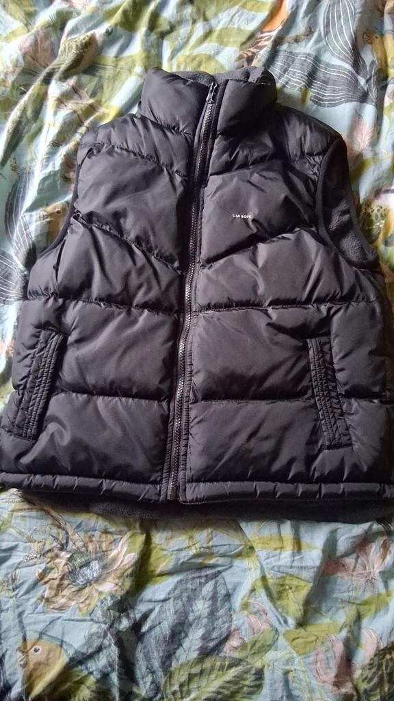Manteau noir Hiver sans manche et capuche., Enlèvement ou Envoi, Noir