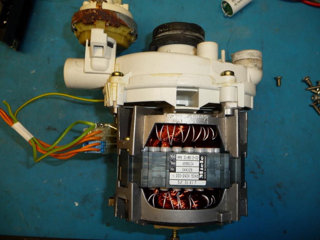 MOTEUR ÉLECTRIQUE POUR LAVE-VAISSELLE MIELE, Enlèvement ou Envoi, Utilisé, Encastré