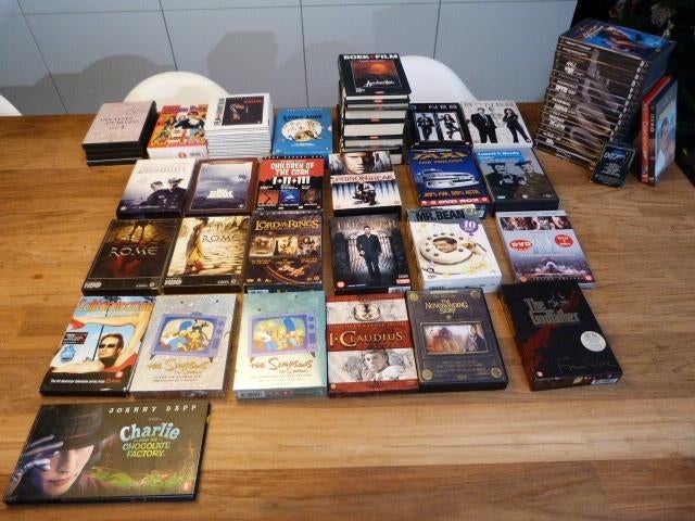 DVD Boxen mooie collectie - 100 dvd's, Alle leeftijden, Ophalen of Verzenden, Zo goed als nieuw, Boxset