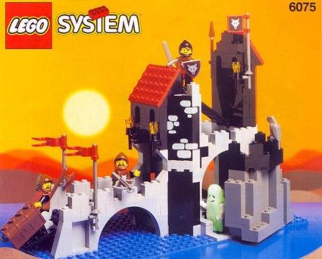 LEGO Castle Wolfpack 6075 Wolfpack Tower in topstaat, Enlèvement ou Envoi, Comme neuf, Ensemble complet, Lego