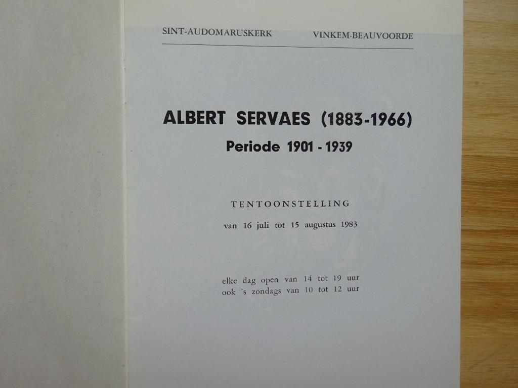 Albert Servaes , 1983, Sint-Audemaruskerk, Vinkem-Beauvoorde, Jan D'Haese, Ophalen of Verzenden, Zo goed als nieuw, Schilder- en Tekenkunst