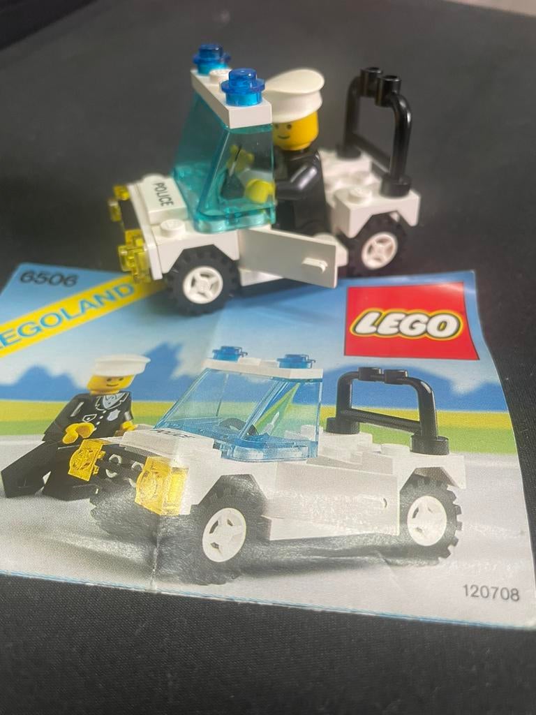 Lego politieauto, Ophalen of Verzenden, Gebruikt, Complete set, Lego