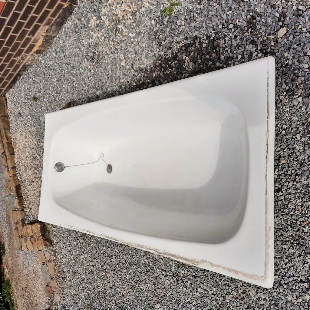 gietijzeren badkuip, Ophalen, Gebruikt, Minder dan 100 cm, 50 tot 75 cm
