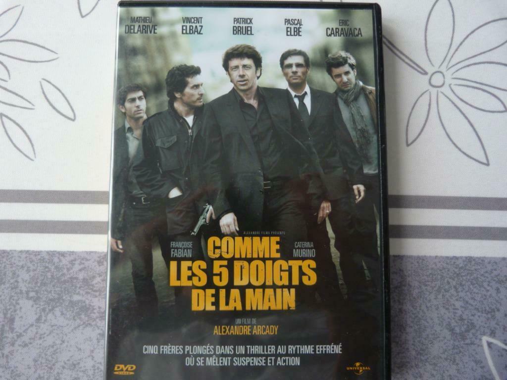 Comme Les 5 Doigts De La Main [DVD], Tous les âges, Enlèvement ou Envoi, Comme neuf, Mafia et Policiers