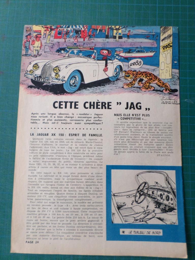 Jaguar XK 150 - article illustré - 1959, Verzamelen, Merken en Reclamevoorwerpen, Ophalen of Verzenden, Gebruikt, Overige typen