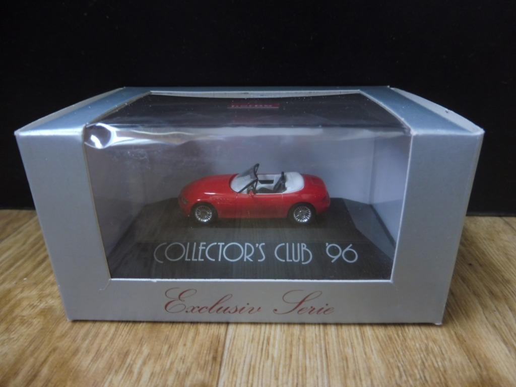 1:87 Herpa 195850 BMW Z3 Cabrio rot Collector´s Club 1996, Ophalen of Verzenden, Zo goed als nieuw, Auto, Herpa
