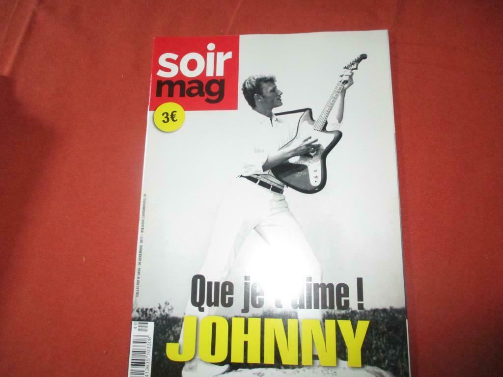 SOIR MAG.  JOHNNY., Livres, Enlèvement ou Envoi, Comme neuf, Gossip, Potins ou Showbizz