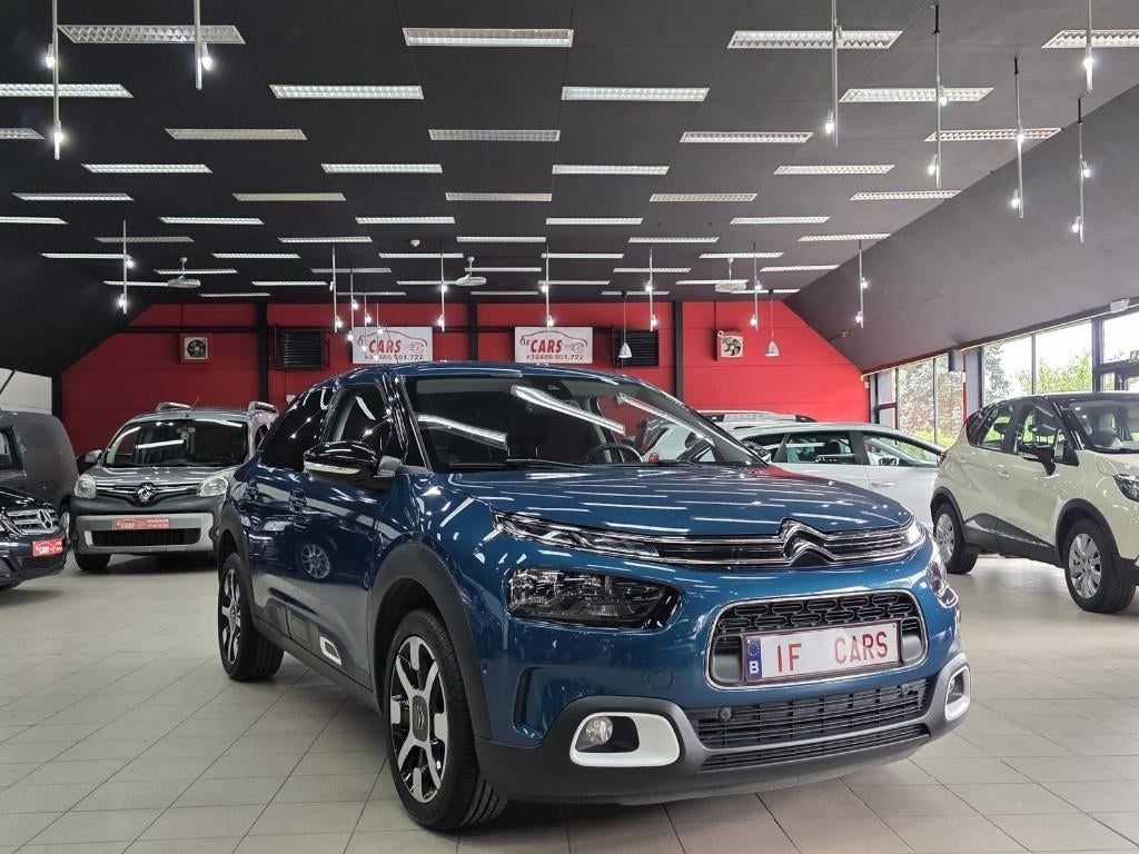 **CITROEN C4 CACTUS**PANO**NAVI**AIRCO**, Auto's, Voorwielaandrijving, Stof, 1199 cc, Blauw