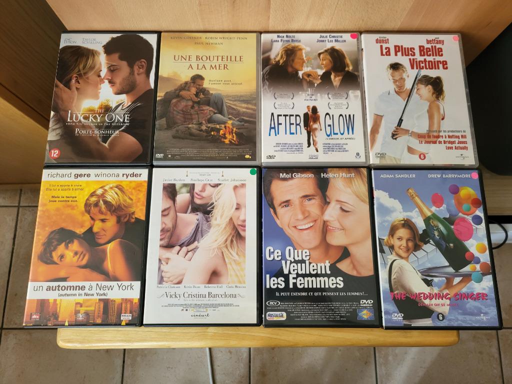 Lot DVD films romantiques (2 ou 3€), CD & DVD, DVD | Comédie, Comédie romantique, Enlèvement