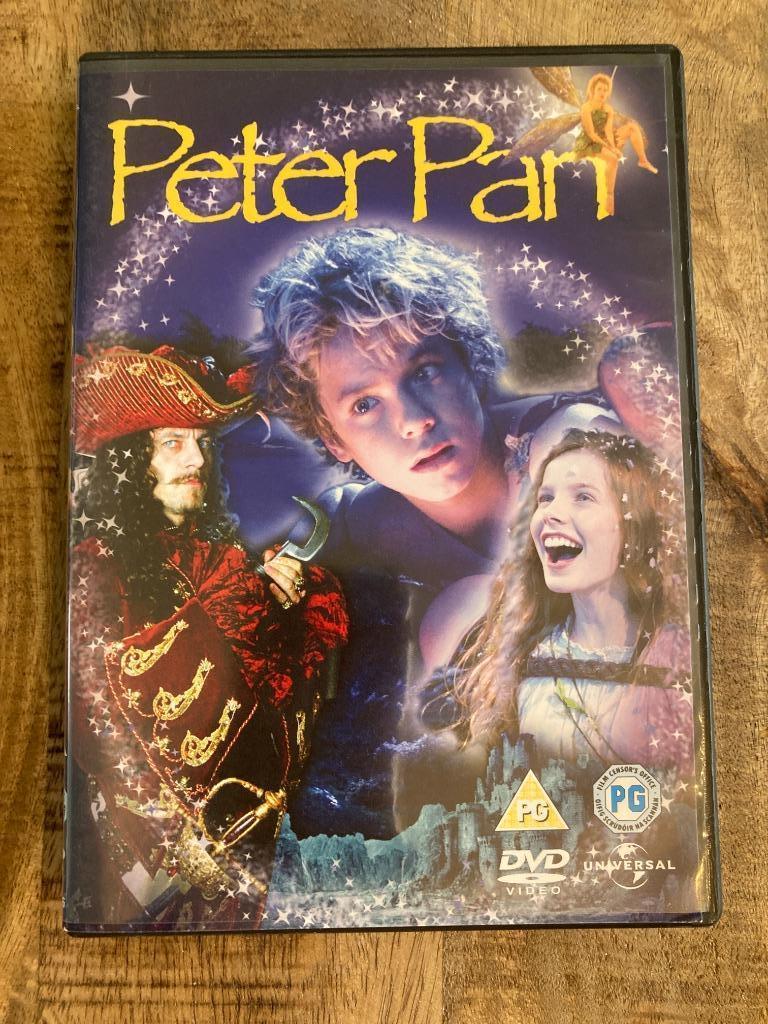 DVD Peter Pan - genre familiefilm/avontuur, Vanaf 12 jaar, Ophalen of Verzenden, Gebruikt