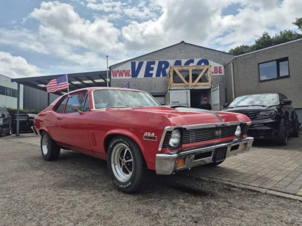 Chevrolet NOVA - BJ 1971, Autos, Chevrolet, Entreprise, Achat, Autres modèles, Radio, Essence, Coupé, Automatique, Rouge, Noir