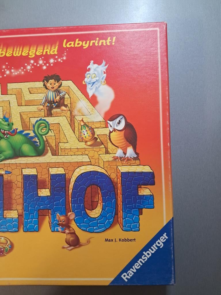 Gezeldsschapsspel Doolhof Ravensburg, Ophalen
