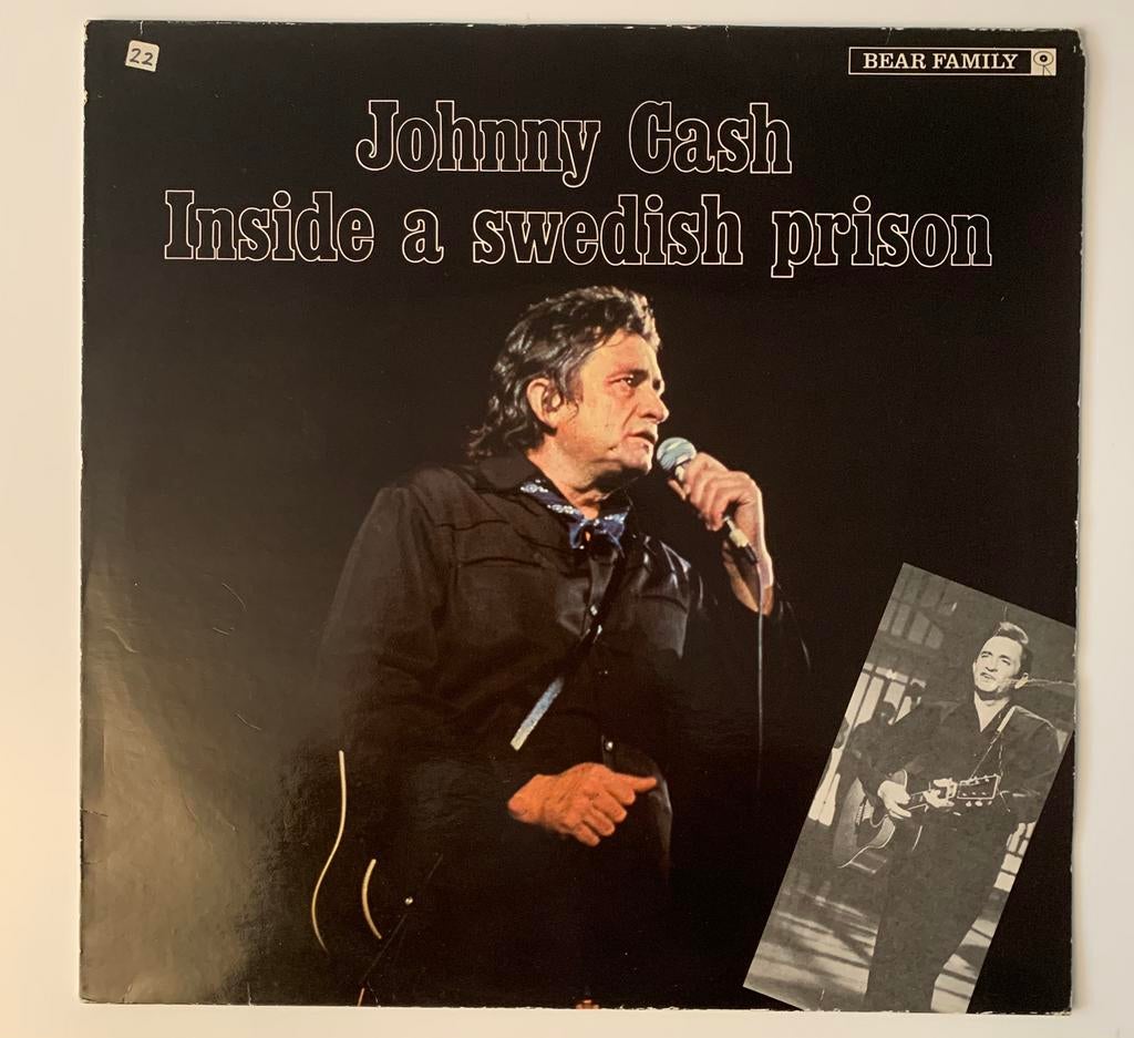 Johnny Cash - Inside a Swedish Prison, Ophalen of Verzenden, Zo goed als nieuw