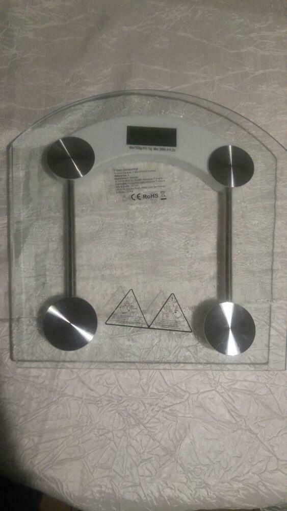 Balance digitale verre pèse personne 180kg 1 pile cr2032, Enlèvement ou Envoi, Comme neuf