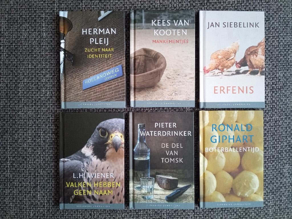 Literaire Juweeltjes - 2018, Zo goed als nieuw, Nederland, Frans Kellendonk, Ophalen of Verzenden