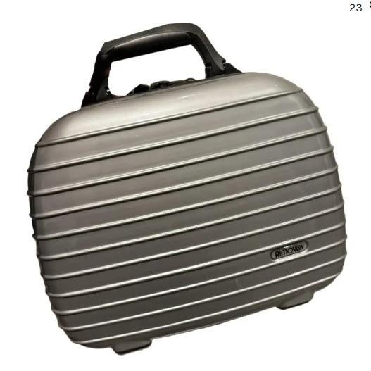 Rimowa Beauty case vanity case Luxe Draagtas,13L, Grijs, Handtassen en Accessoires, Beautycases, Zo goed als nieuw, Hardcase, Grijs