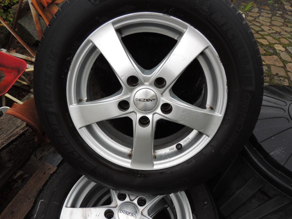 4 Alu velgen DEZENT KBA 47672, Ophalen, Gebruikt, Velg(en), Personenwagen