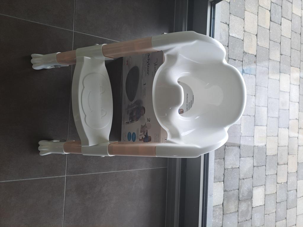 Thermobaby wc verkleiner met opstapje - toilettrainer, Kinderen en Baby's, Badjes en Verzorging, Ophalen of Verzenden, Gebruikt