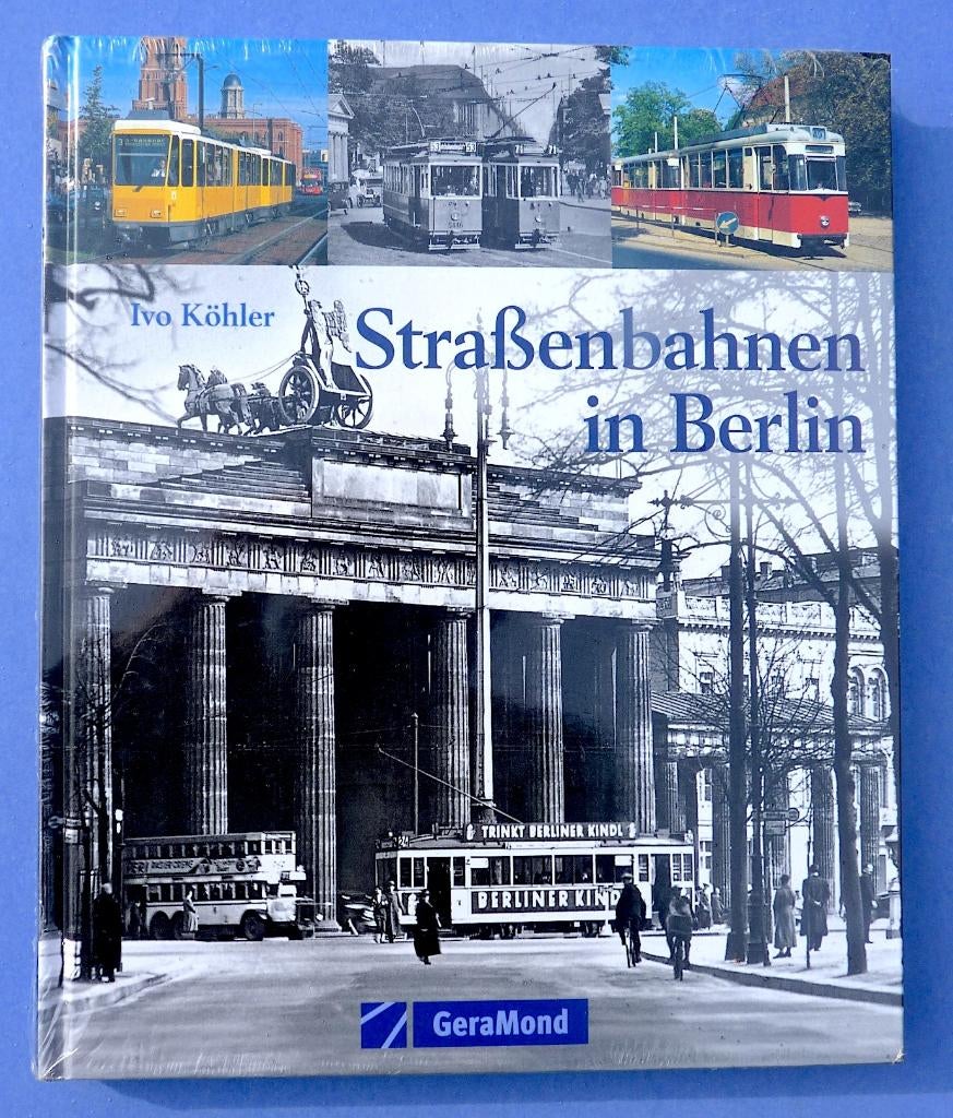 STRASSENBAHN IN BERLIN - LE TRAM A BERLIN  Geramond Allemand, Collections, Trains & Trams, Neuf, Tram, Enlèvement ou Envoi