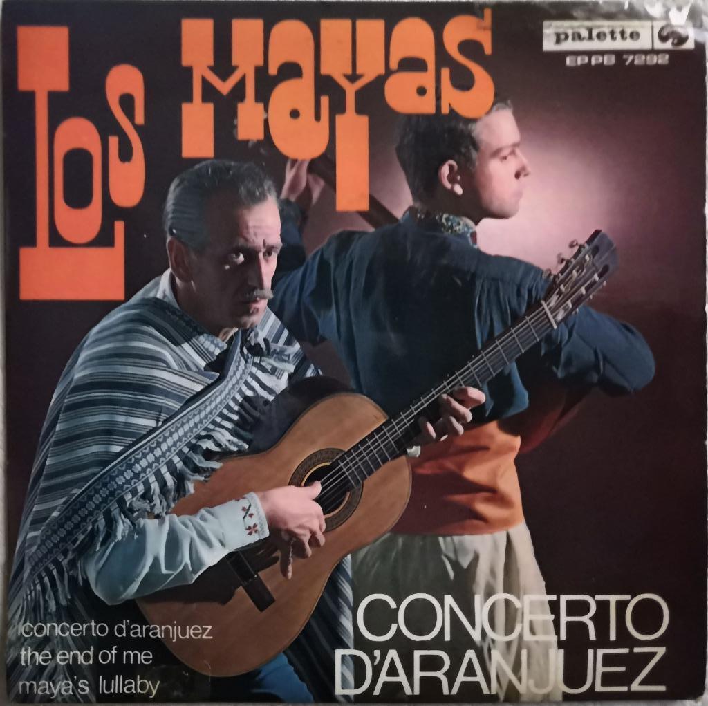 LOS MAYAS - Concerto d'Aranjuez (EP), CD & DVD, Vinyles Singles, Enlèvement ou Envoi, Utilisé, Latino et Salsa
