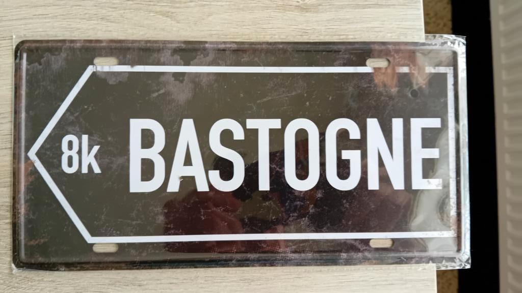 Plaque 8 km de Bastonge, Enlèvement ou Envoi, Deuxième Guerre mondiale