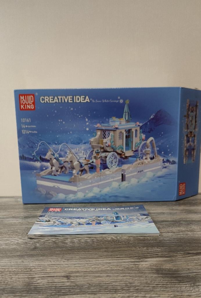 Mould king set 10161: sneeuwkoets, Ophalen of Verzenden, Zo goed als nieuw, Complete set, Lego