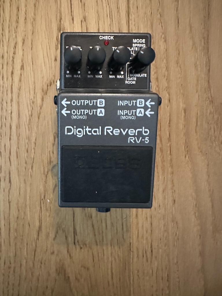 Boss RV-5 digital reverb, Muziek en Instrumenten, Ophalen of Verzenden, Reverb