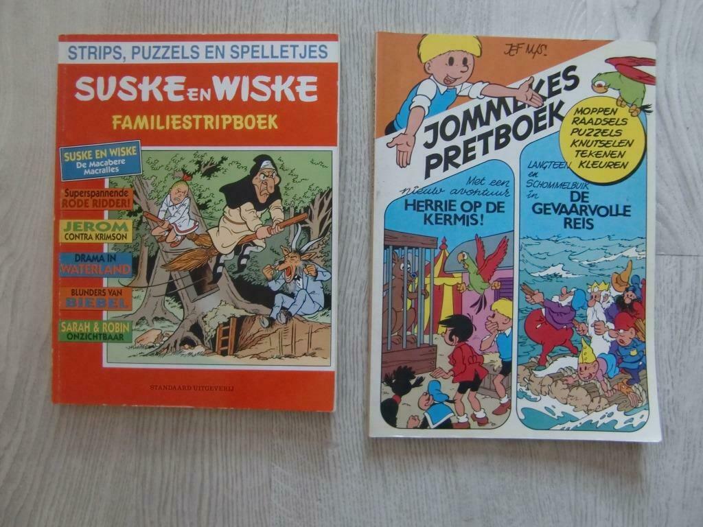 KNUTSEL- EN STRIPBOEK SUSKE EN WISKE - JOMMEKE, Ophalen of Verzenden, Gelezen