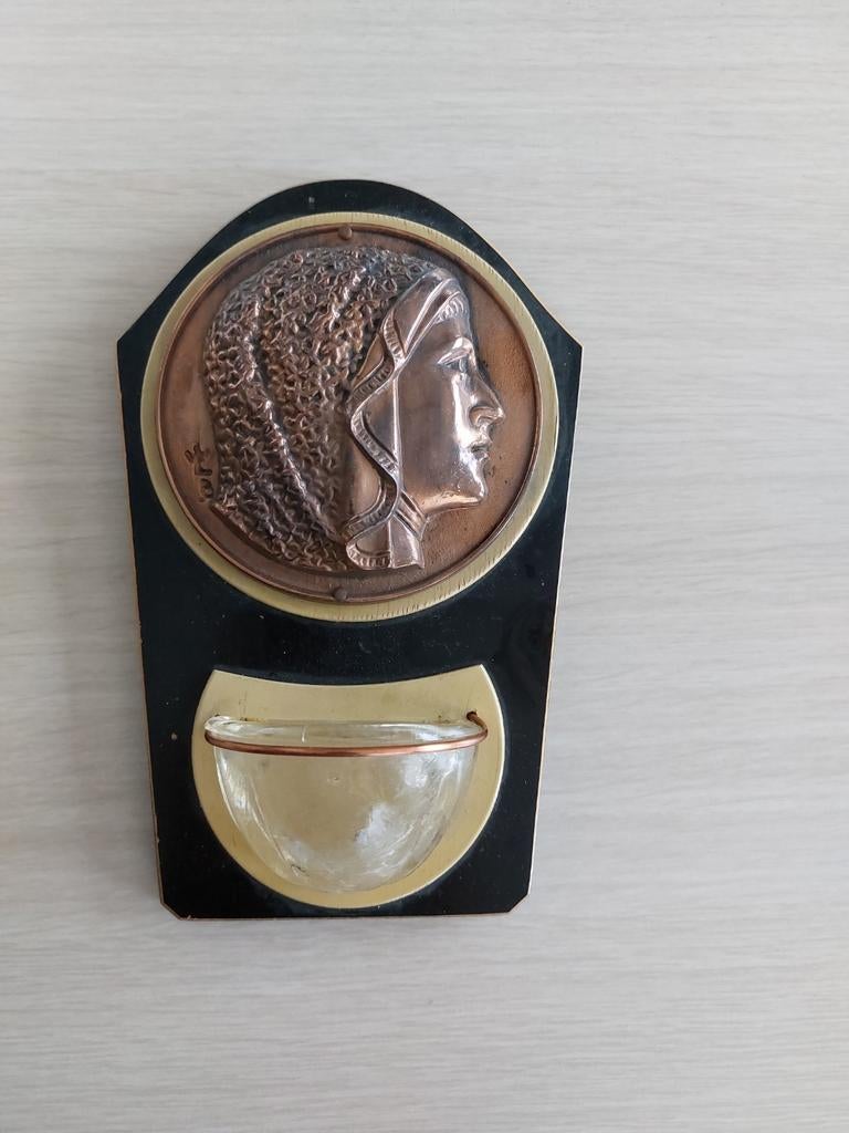 Antiek wijwatervat, Antiek en Kunst, Antiek | Religieuze voorwerpen, Ophalen of Verzenden