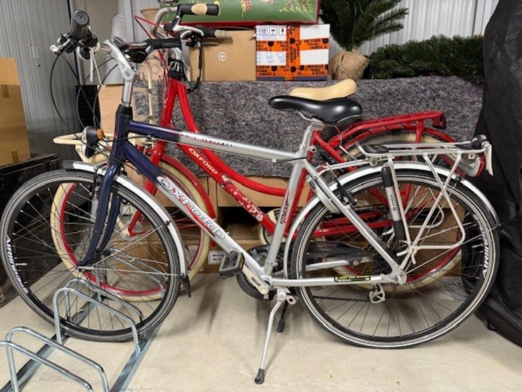 Herenfiets Oxford, Ophalen