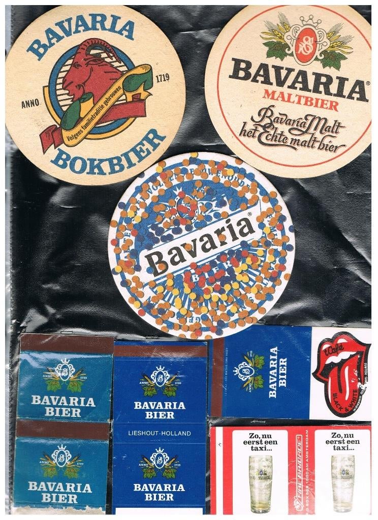 COLLECTION DE DESSOUS DE VERRE À BIÈRE BAVARIA, PARTIE 1, Collections, Marques de bière, Envoi, Neuf, Sous-bock, Bavaria