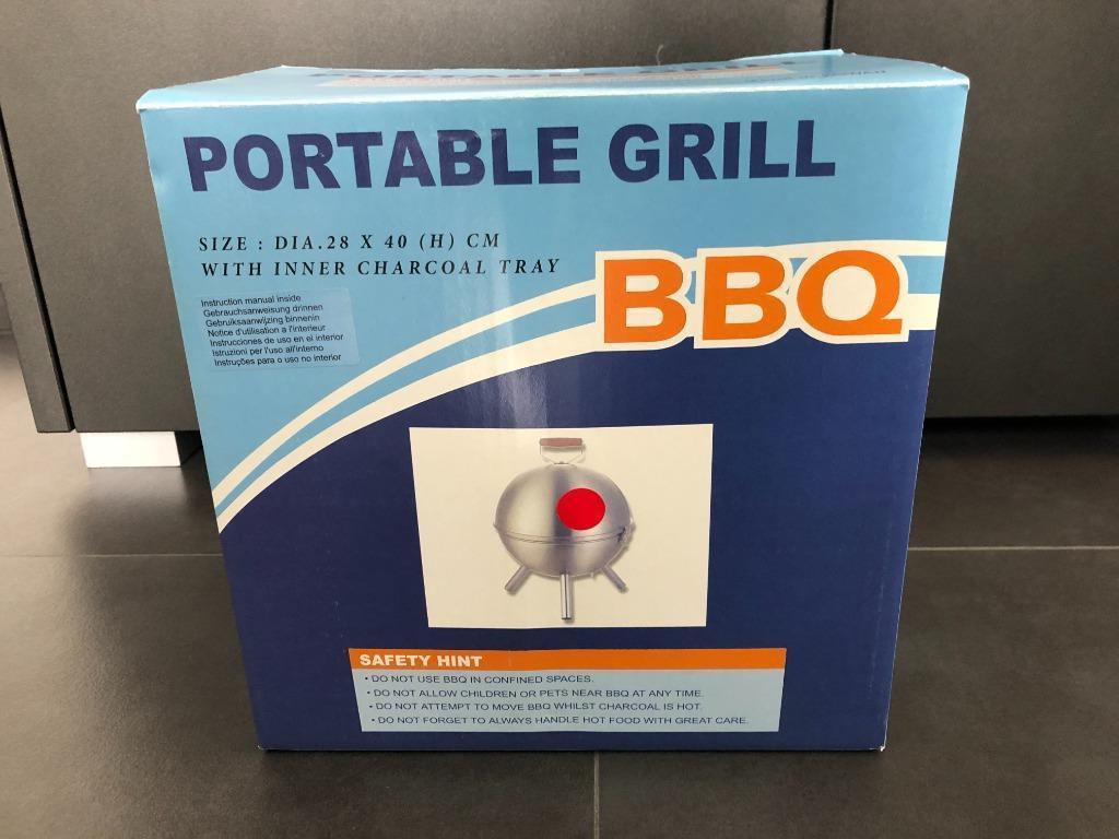 Compacte Draagbare Barbeque / Grill - Nieuw, Tuin en Terras, Ophalen of Verzenden, Nieuw