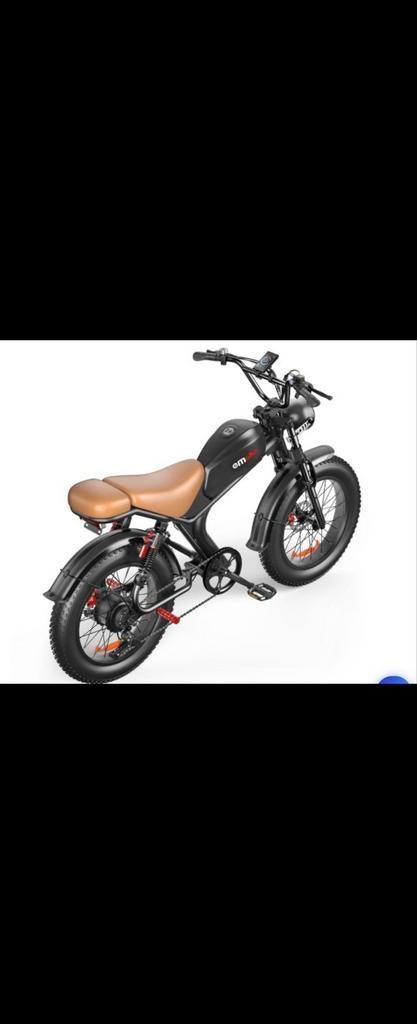 Fatbike met motorfietsontwerp. Vreselijk, Ophalen of Verzenden, Nieuw