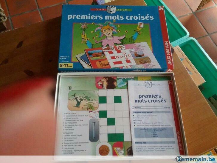 premiers mots croises  nathan  8/11 ans, Enfants & Bébés, Jouets | Éducatifs & Créatifs, Enlèvement ou Envoi, Utilisé
