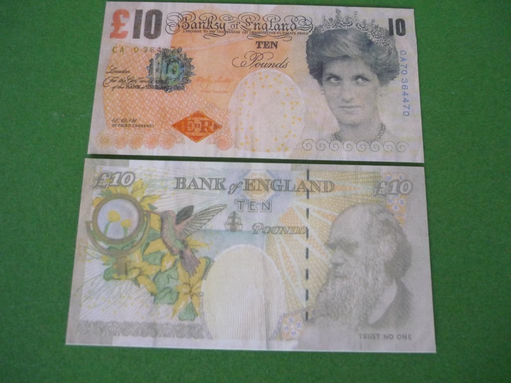 Banksy Di Faced tenner, Ophalen of Verzenden