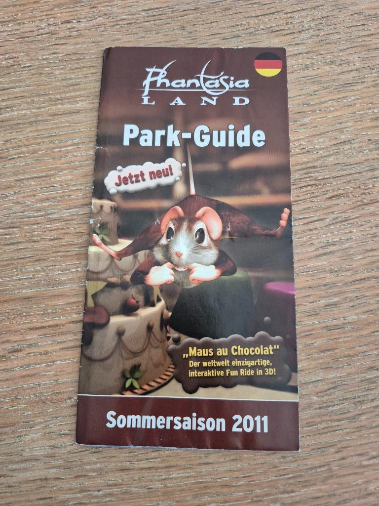 Folder Phantasialand  2011, Collections, Enlèvement ou Envoi, Comme neuf
