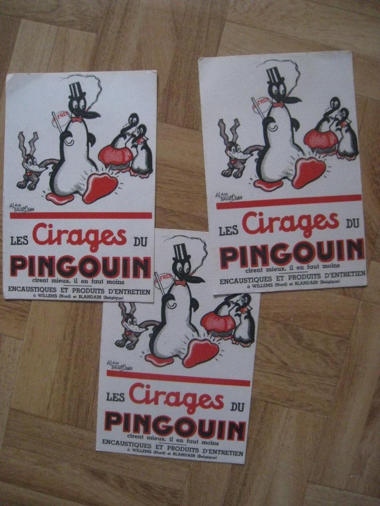 buvard bd saint ogan pingouin alfred zig et puce, Neuf, Plusieurs BD, Saint ogan, Envoi