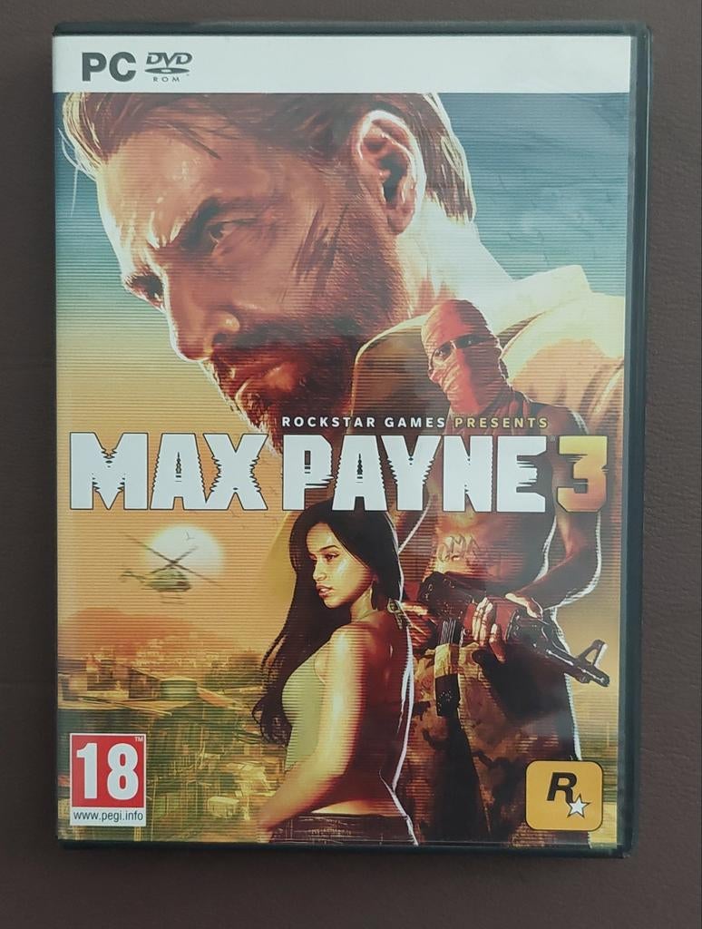 PC DVD ROM. Max Payne 3. 4 DVD's, Ophalen of Verzenden, Zo goed als nieuw