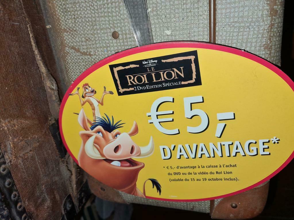 Affiche Roi Lion, Collections, Disney, Enlèvement ou Envoi