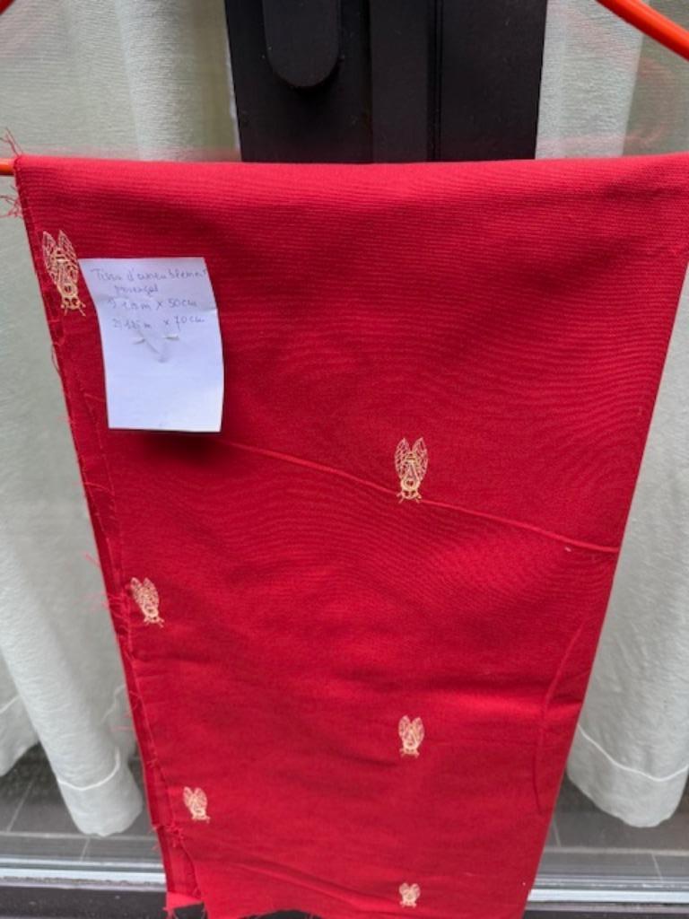 Tissu d'ameublement, Enlèvement ou Envoi, Neuf, Rouge