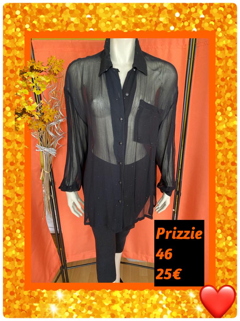Blouse dames 46.  Prizzi, Kleding | Dames, Ophalen of Verzenden, Zo goed als nieuw