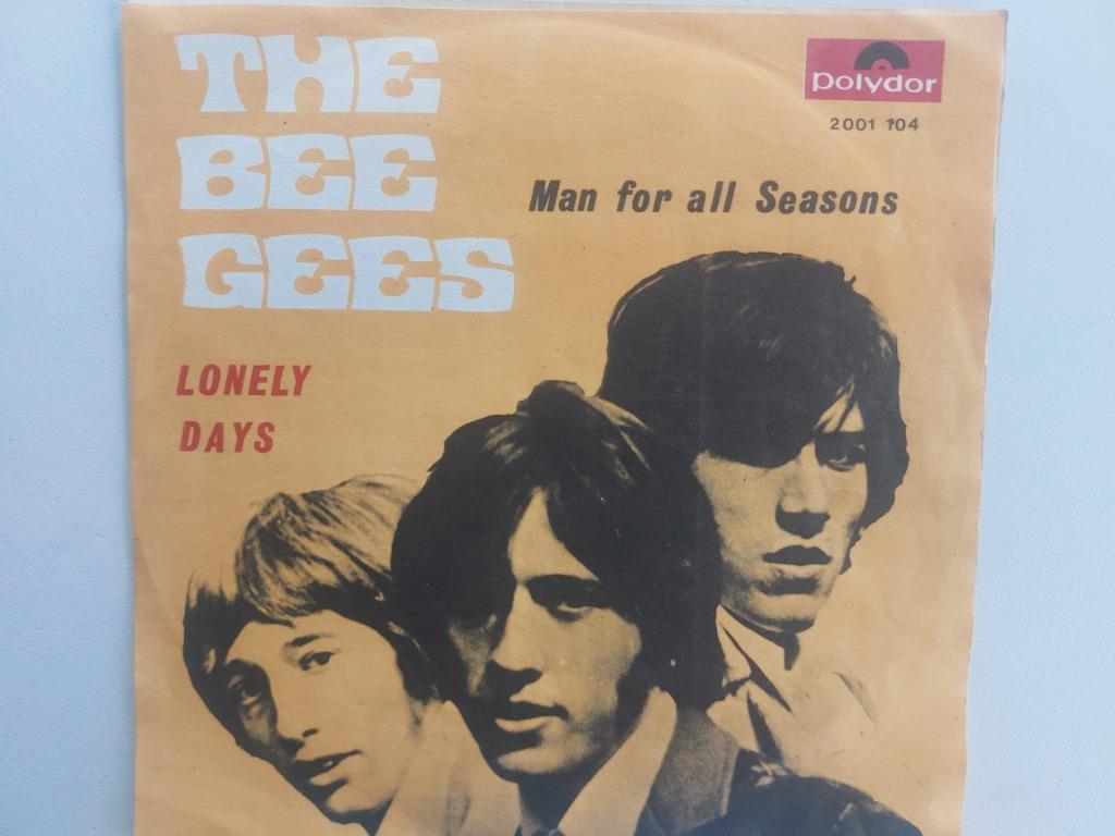 Bee Gees - Lonely Days (1970-Belgium), Cd's en Dvd's, Vinyl Singles, Pop, Ophalen of Verzenden