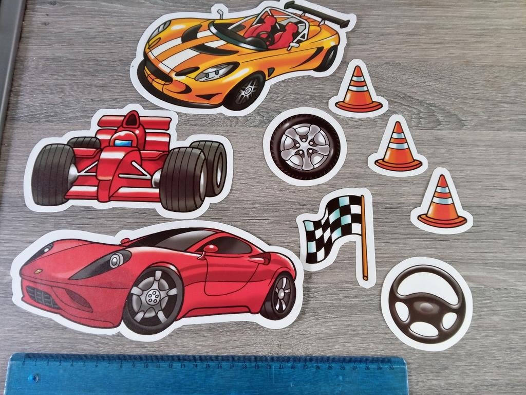 14 muurstickers, Ophalen of Verzenden