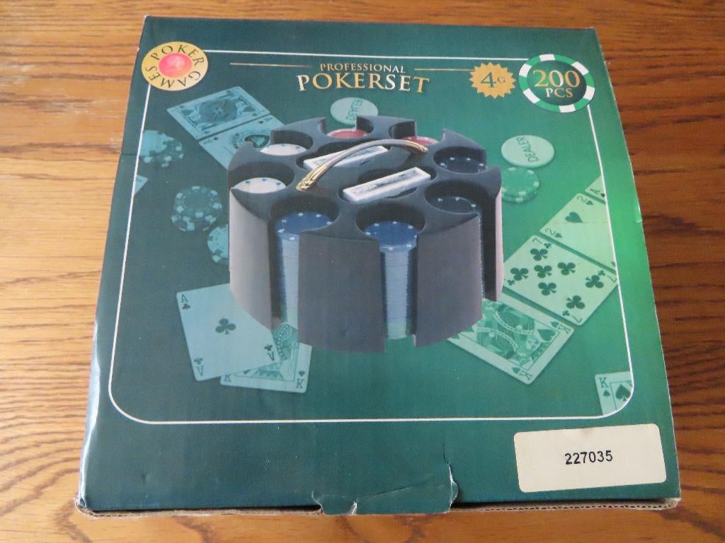 Jeu Poker set professional – carrousel - neuf, Ophalen of Verzenden, Nieuw