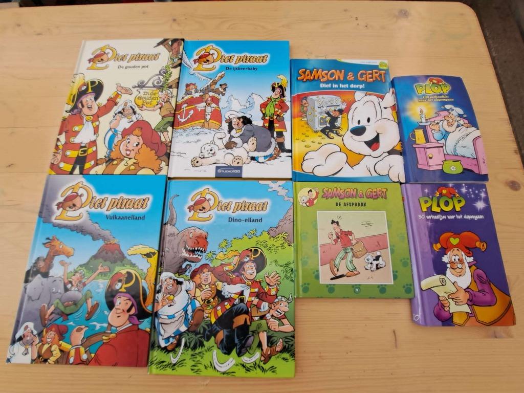 Studio 100 Boeken Pietpiraat , Samson en Gert , Plop, Boeken, Ophalen, Studio 100, Jongen of Meisje, Zo goed als nieuw