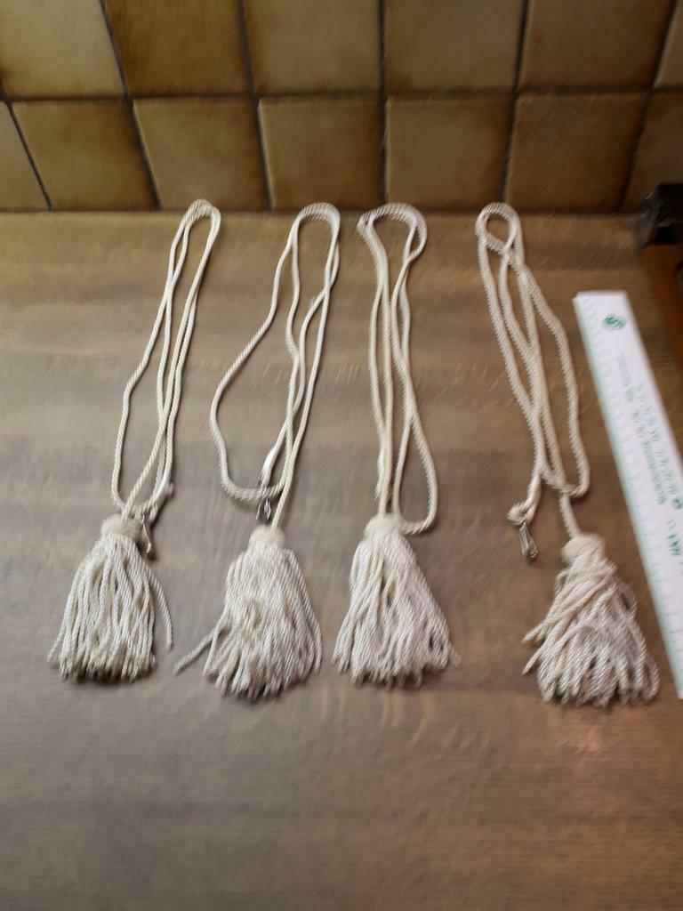 4 gordijnkoorden, Huis en Inrichting, Ophalen of Verzenden, Gebruikt