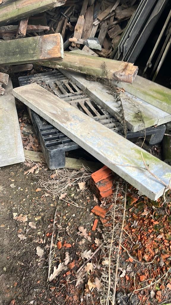 Dorpels geribbeld, Doe-het-zelf en Bouw, Metselstenen, Ophalen, Zo goed als nieuw