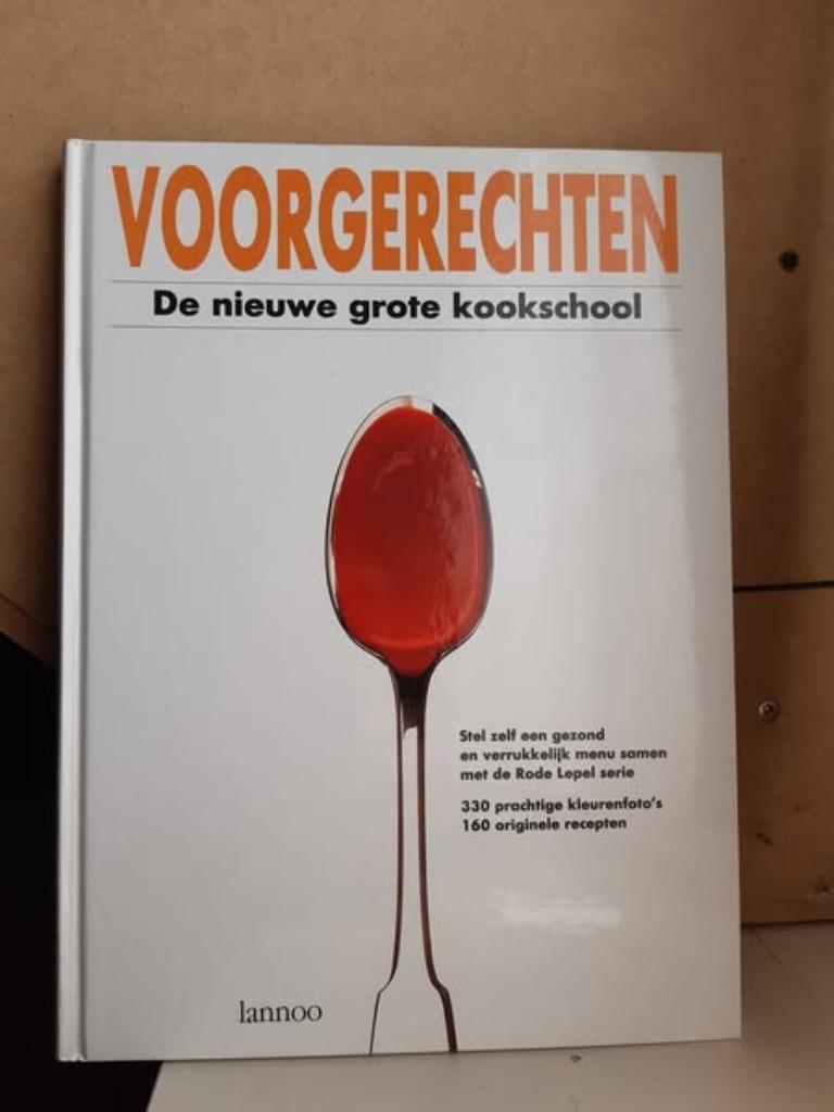 De nieuwe grote kookschool - Voorgerechten, Boeken, Ophalen of Verzenden, Zo goed als nieuw, Voorgerechten en Soepen